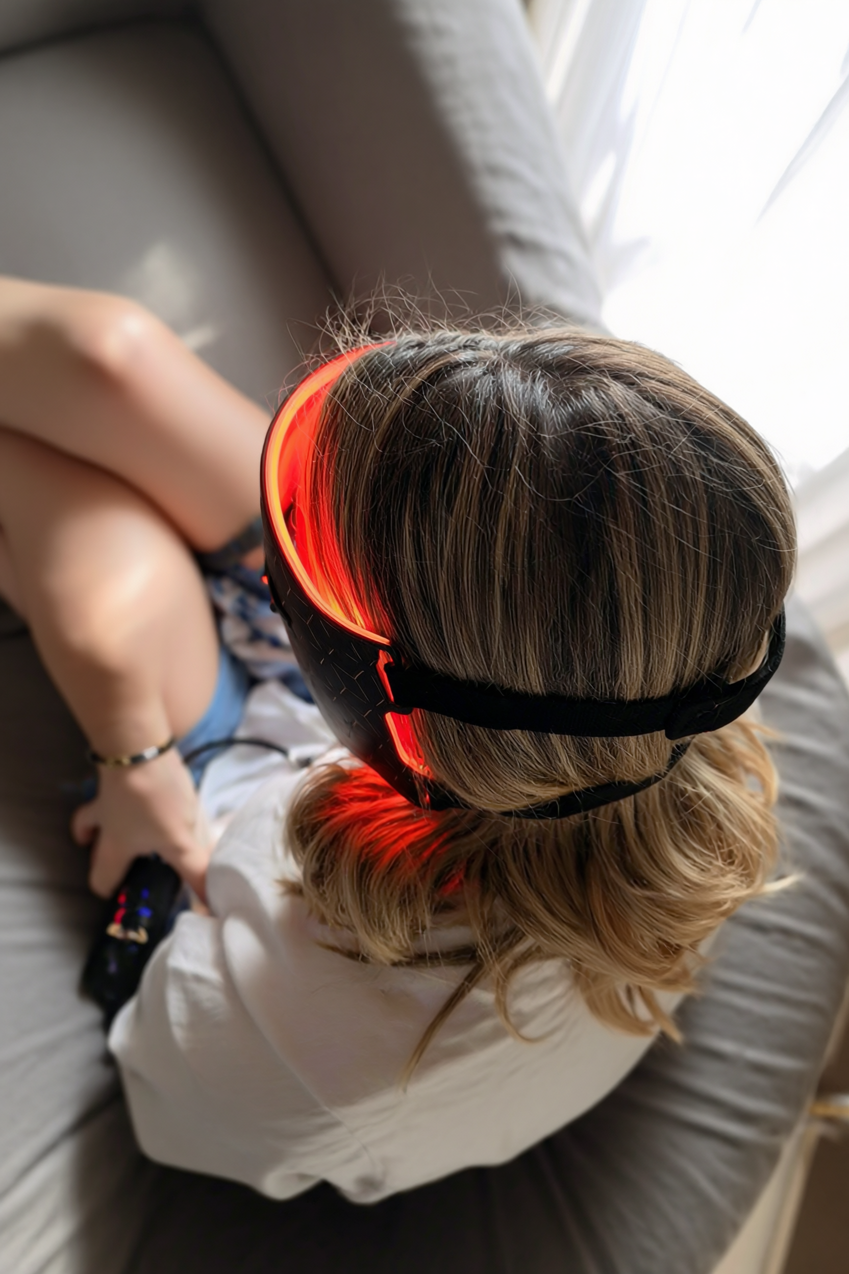 LED Gezichtsmasker - Lichttherapie met Infrarood & Rood licht