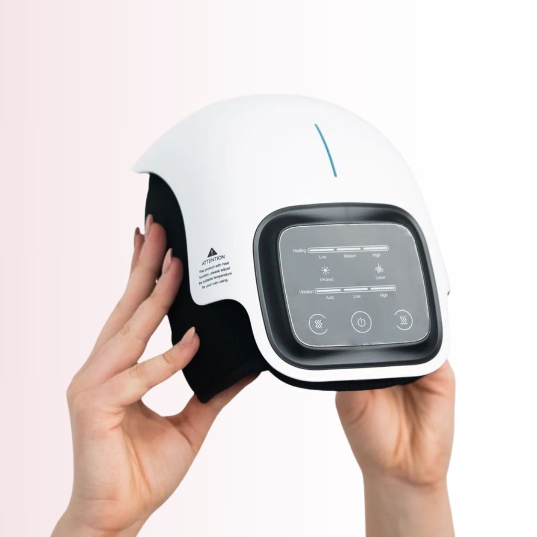 Kniemassage met Vibratie, Warmte en Rood Licht