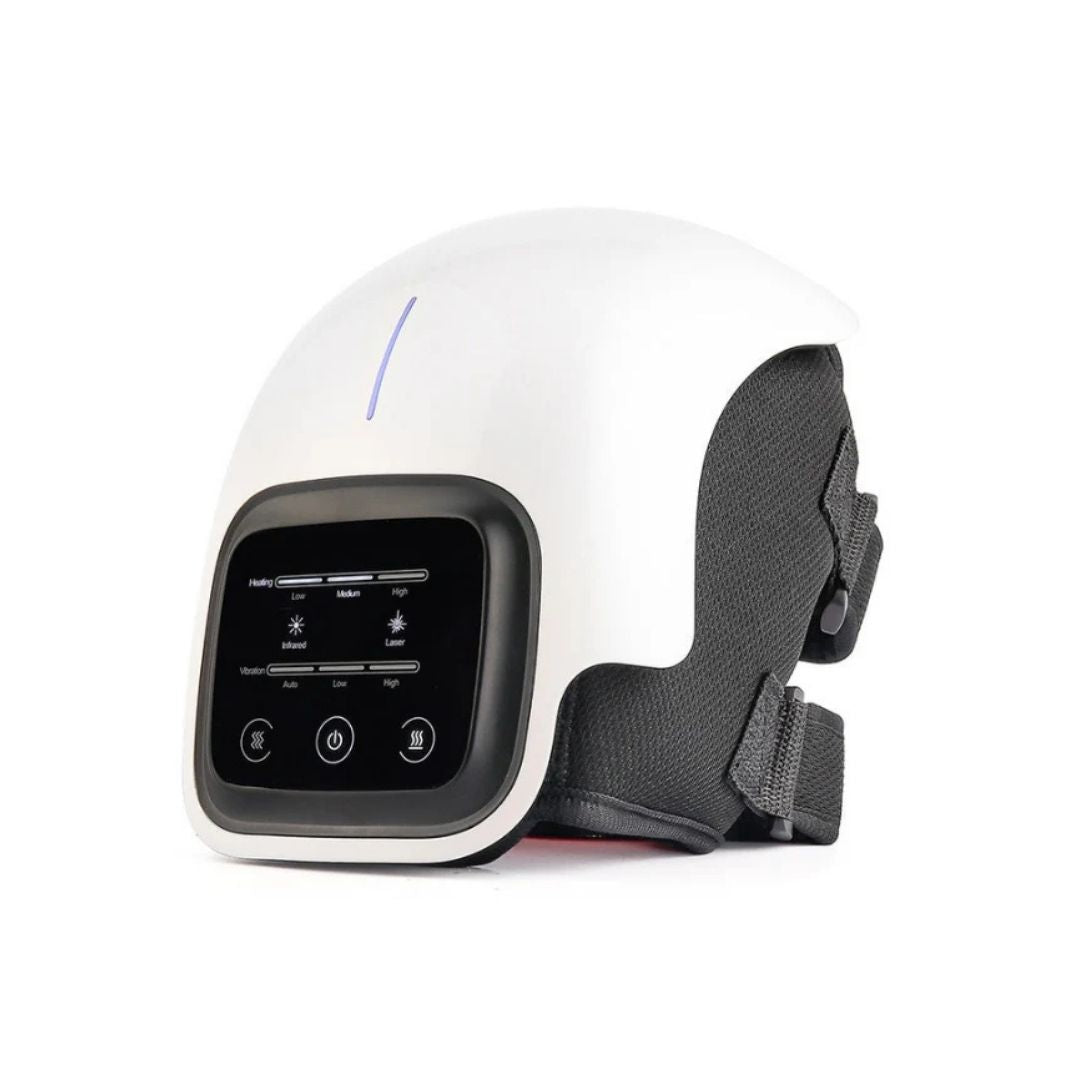 Kniemassage met Vibratie, Warmte en Rood Licht